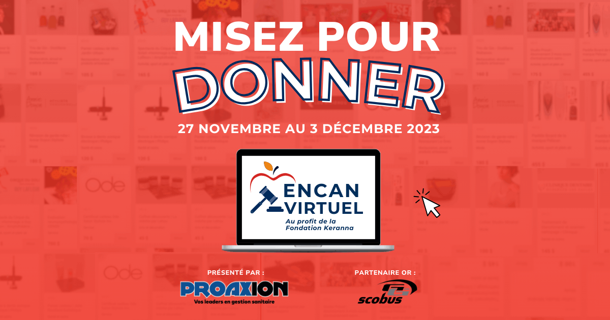 Accueil | 4e édition de l'encan virtuel de la Fondation Keranna ...