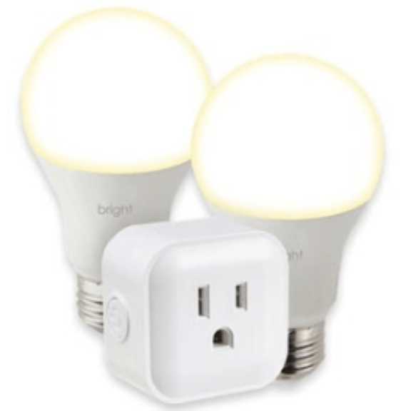 Bright™ Wi-Fi Single CCT Smart Bulbs and Plug Kit | Auction in support ...