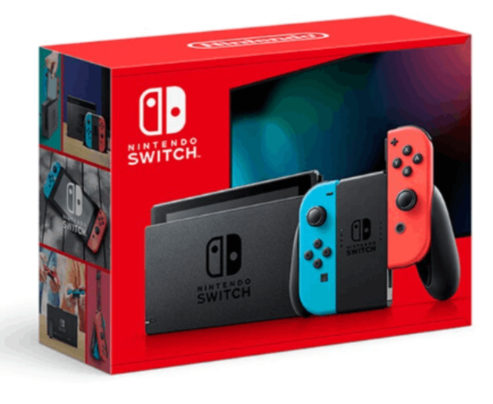 Nintendo Switch™ 1.1 32GB Console with Neon Blue and Neon Red Joy‑Con™ Auction in support of