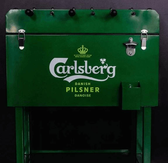 🧊 Foosball Cooler Carlsberg Encan Virtuel Centraide 2023 Followmybid