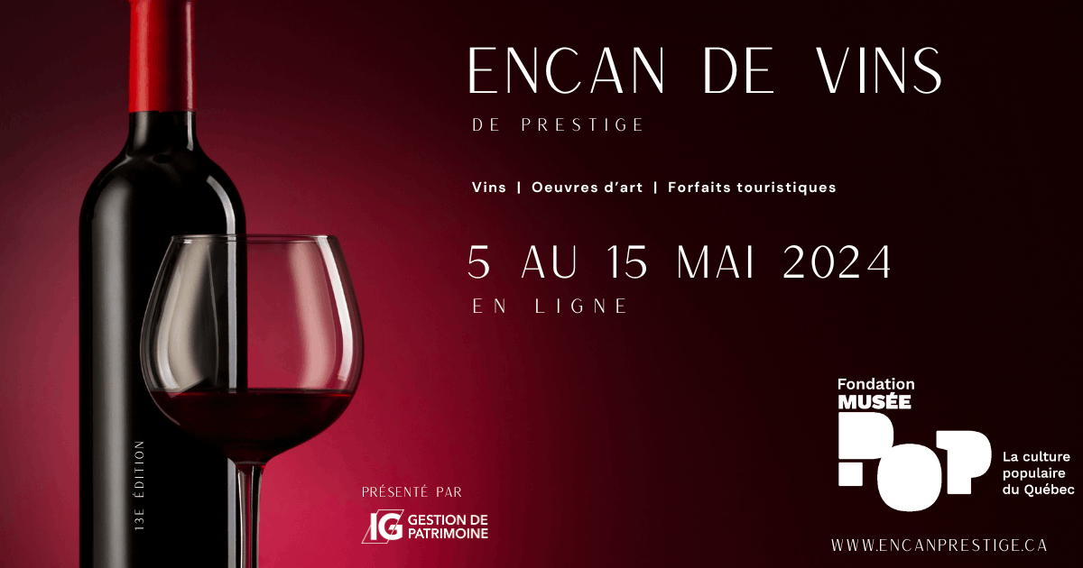 Lots de l'encan | 2024 - Encan de vins de prestige - Fondation du Musée ...