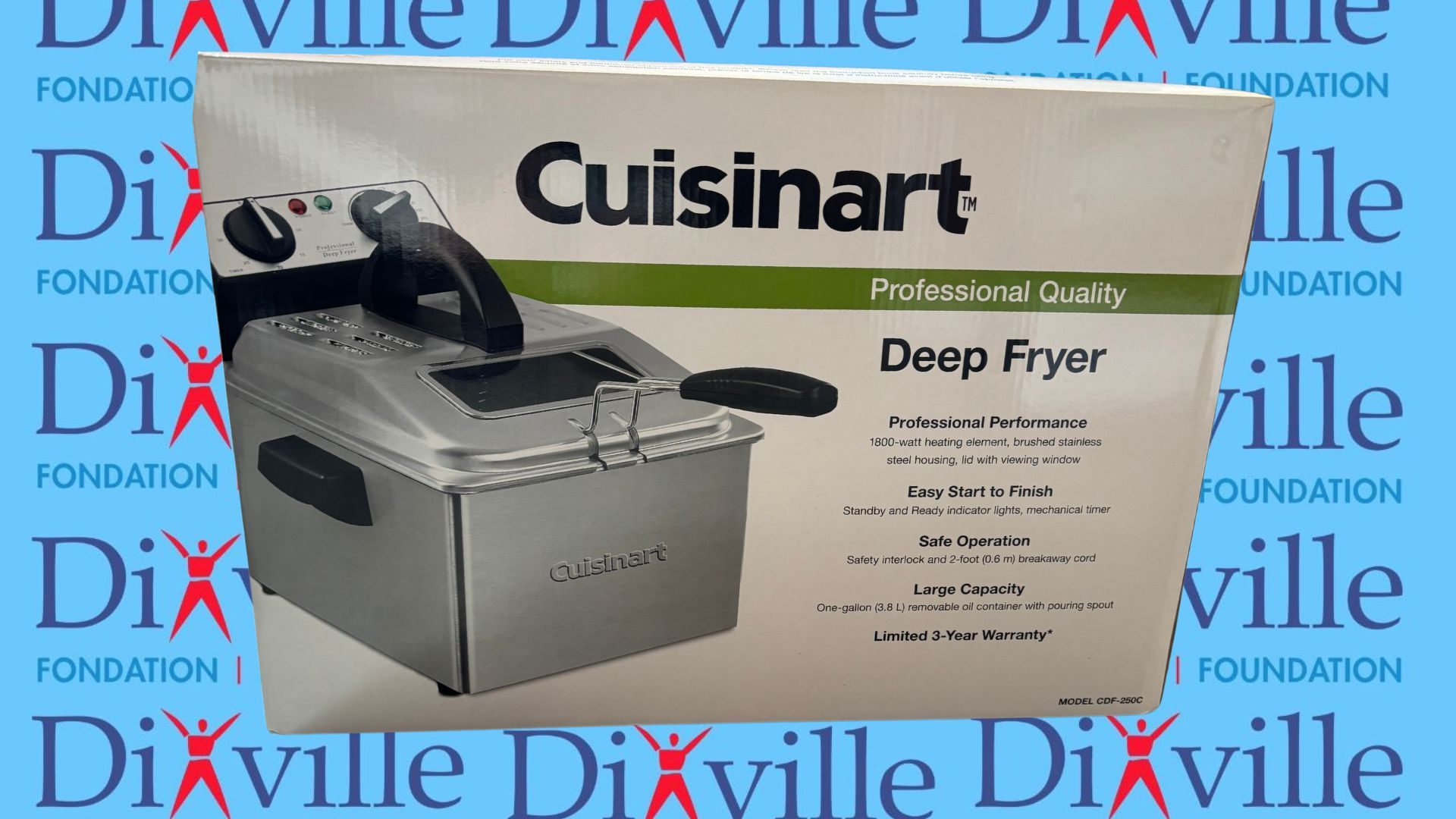 Cuisinart Deep Fryer | April Online Auction 2024 | Followmybid