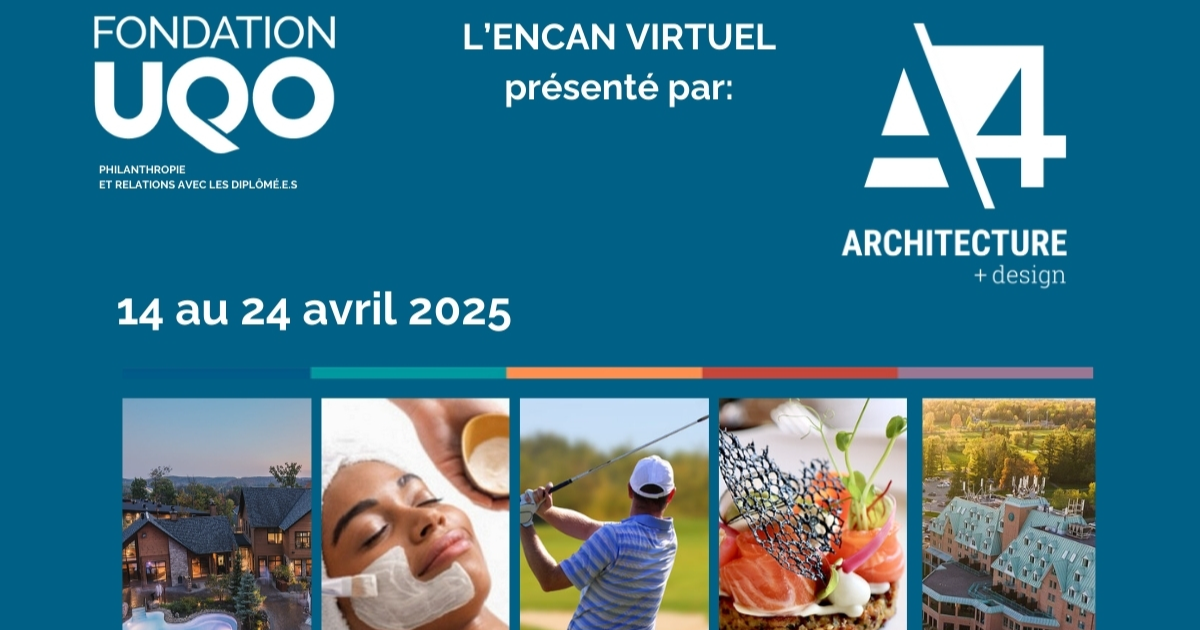 Lots de l'encan | Fondation de l'UQO | Followmybid